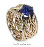 masterpiece-sapphire-gold-ring-braided-unique-Todd Alan Gallery