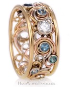 mothers-ring-todd-gold-artist-sapphire-Todd Alan Gallery